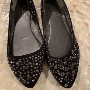 Aldo Bejeweled Flats